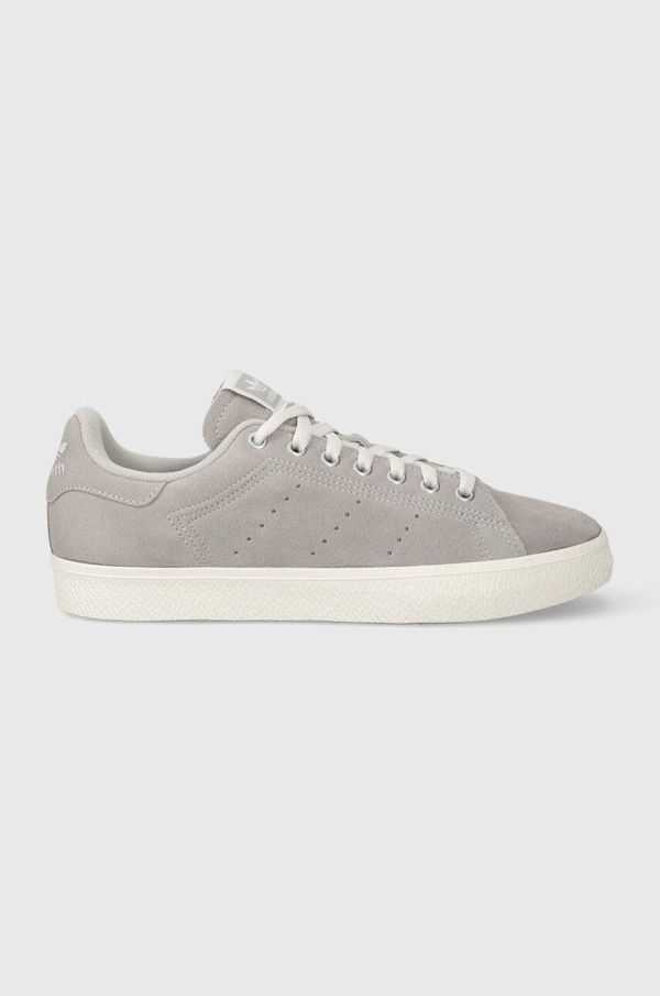 adidas Originals Superge iz semiša adidas Originals Stan Smith CS siva barva