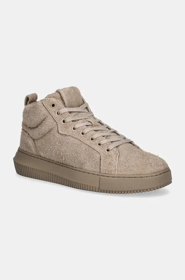 Calvin Klein Jeans Superge iz semiša Calvin Klein Jeans CHUNKY CUPSOLE HIGH SUEDE
