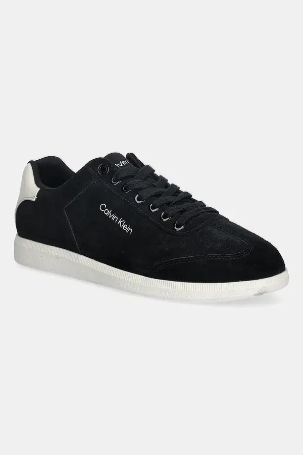 Calvin Klein Superge iz semiša Calvin Klein LOW CUPSOLE LACEUP SU