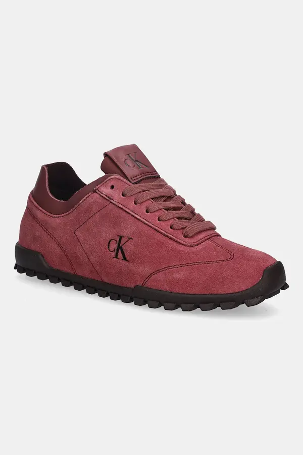 Calvin Klein Superge iz semiša Calvin Klein LOW PROFILE RUNNER SUE MG
