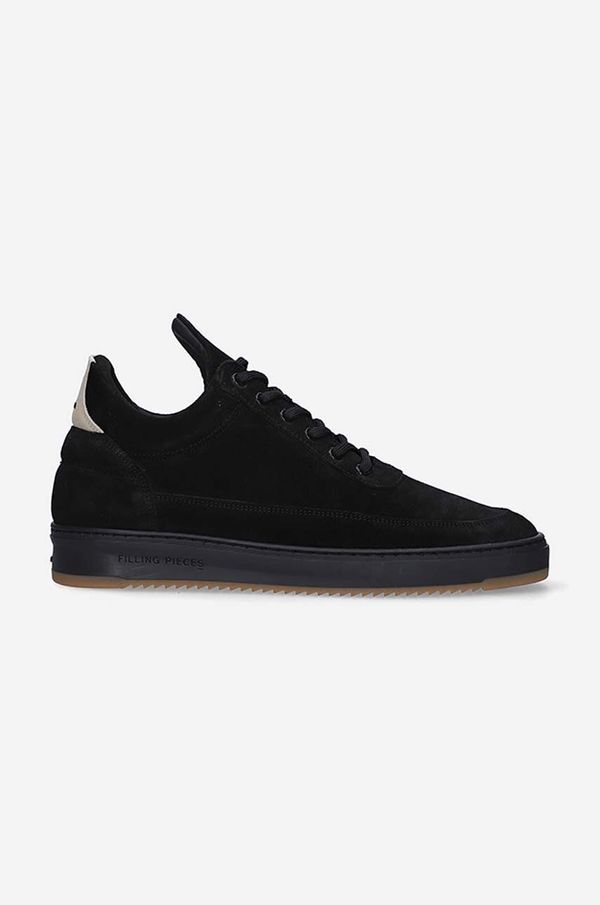 Filling Pieces Superge iz semiša Filling Pieces črna barva, 25122791861