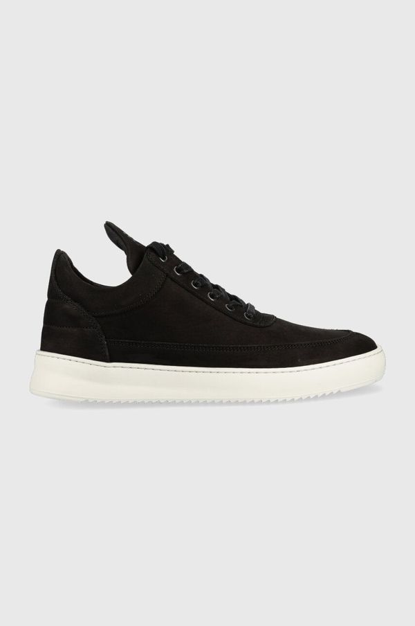 Filling Pieces Superge iz semiša Filling Pieces Low Top Ripple črna barva, 25121721863