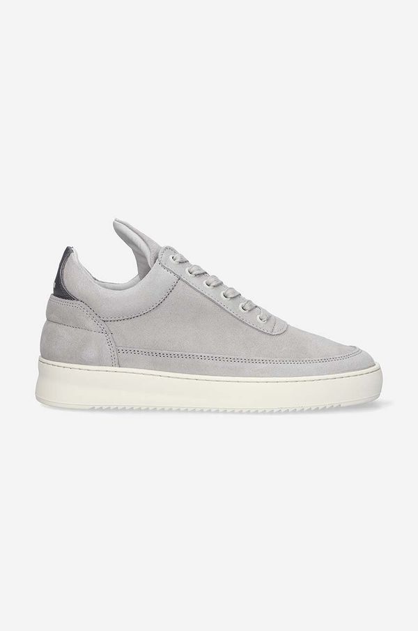 Filling Pieces Superge iz semiša Filling Pieces Low Top Suede siva barva, 10122791878