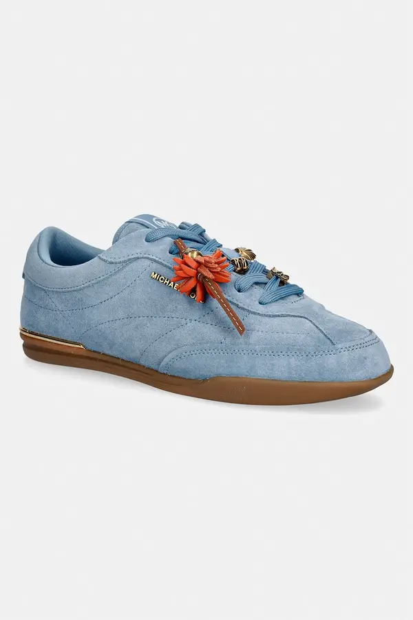 MICHAEL Michael Kors Superge iz semiša MICHAEL Michael Kors Nolan Lace Up