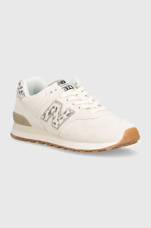 New Balance Superge iz semiša New Balance WL574XD2