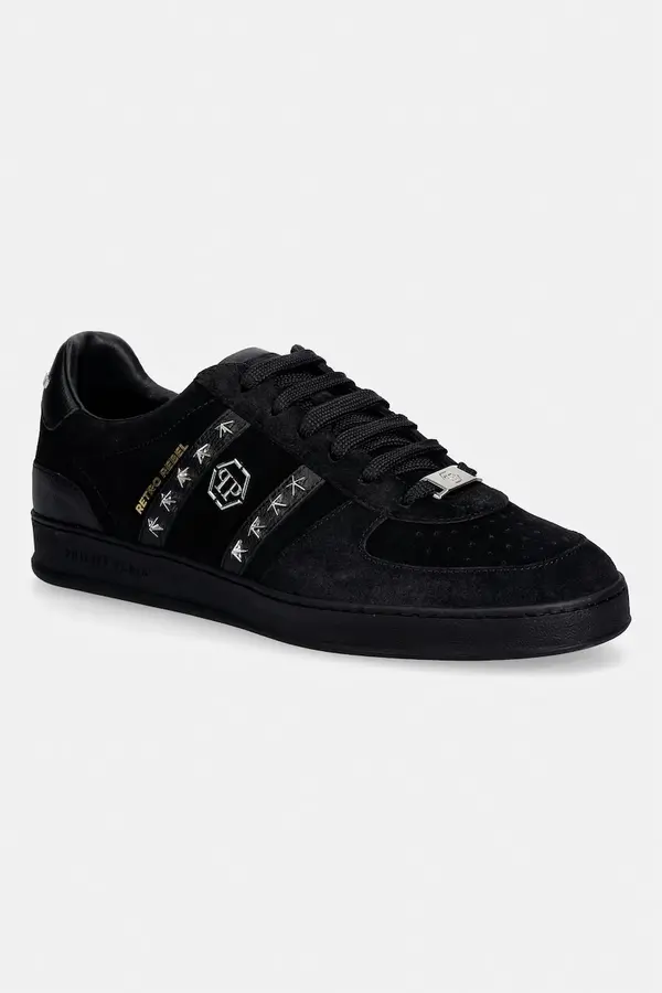 Philipp Plein Superge iz semiša Philipp Plein Low-Top Retro Rebel