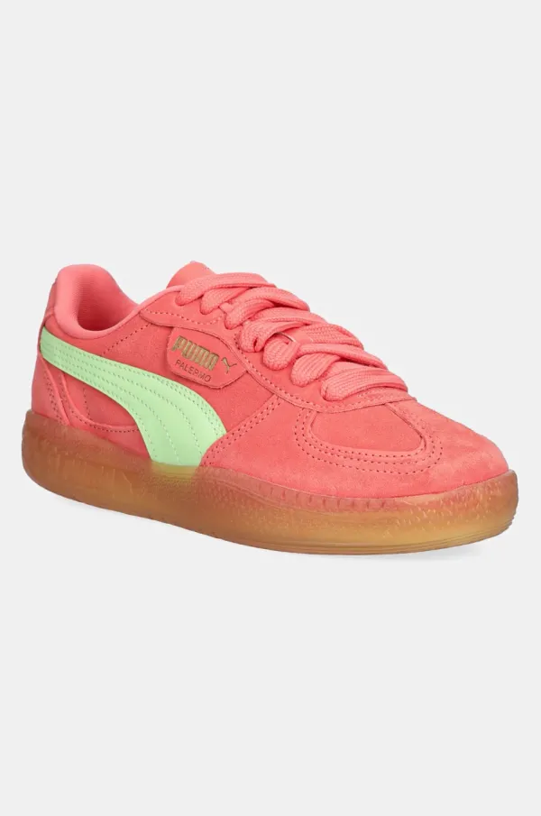 Puma Superge iz semiša Puma Palermo Moda Xtra Gum Wns ženske, oranžna barva, 400323