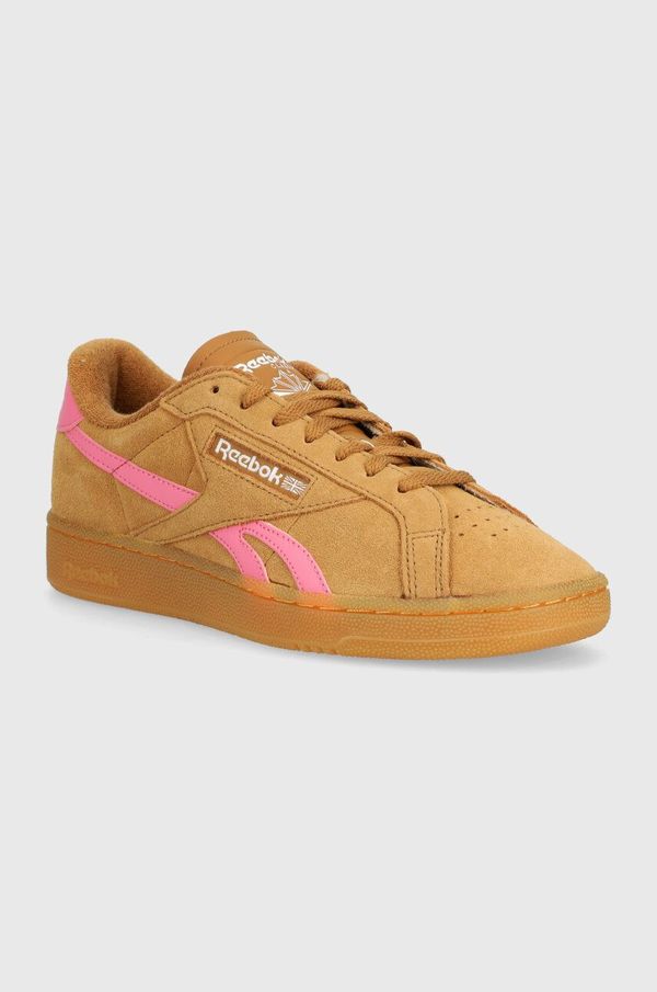 Reebok Classic Superge iz semiša Reebok Classic Club C bež barva, 100206242