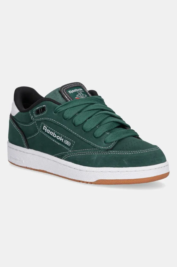 Reebok Classic Superge iz semiša Reebok Classic CLUB C BULC CLN zelena barva, 100209035