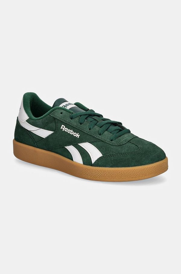 Reebok Classic Superge iz semiša Reebok Classic Smash Edge zelena barva, 100208242