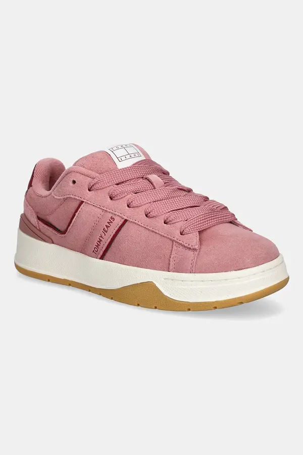 Tommy Jeans Superge iz semiša Tommy Jeans TJW SKATE SNEAKER