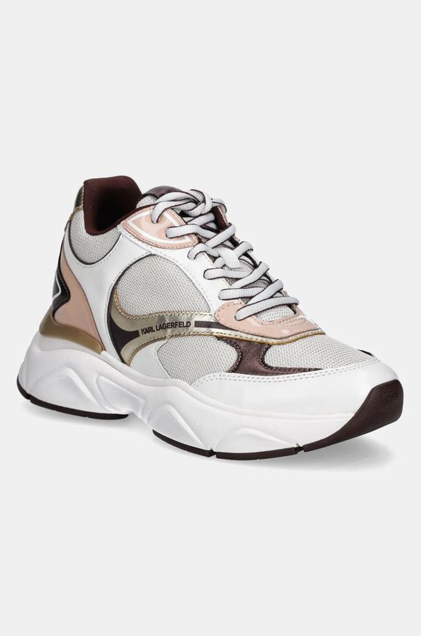 Karl Lagerfeld Superge Karl Lagerfeld KOMET WEDGE bela barva, KL65724