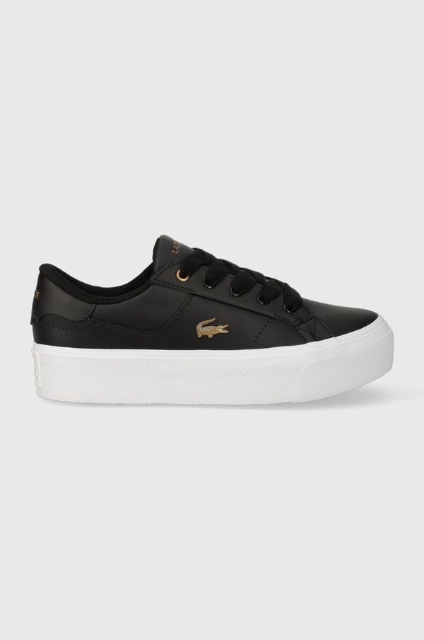 Lacoste Superge Lacoste Ziane Platform bela barva, 45CFA0013