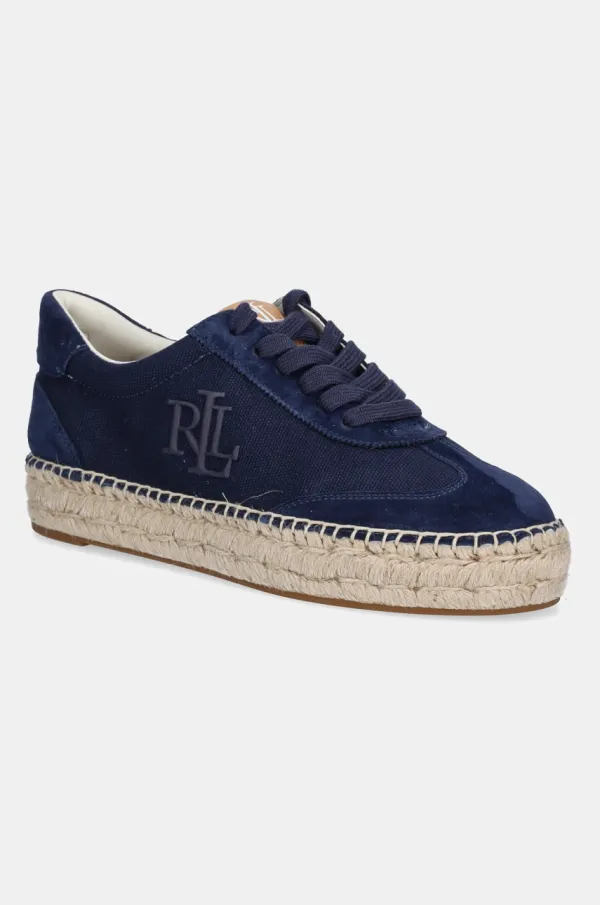 Lauren Ralph Lauren Superge Lauren Ralph Lauren Luize Snkr mornarsko modra barva, 802959231001