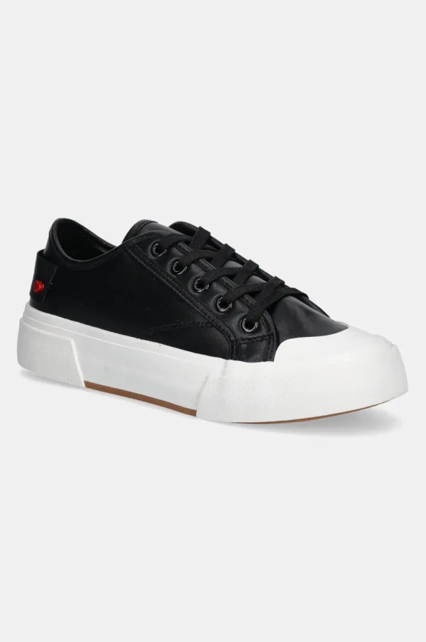 Love Moschino Superge Love Moschino črna barva, JA15012G1MIA0000