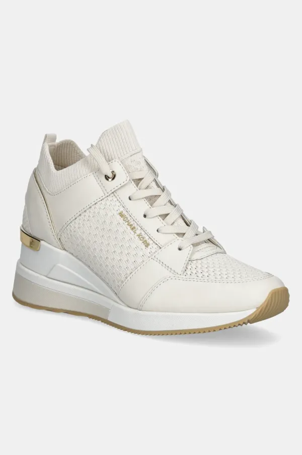 MICHAEL Michael Kors Superge MICHAEL Michael Kors Georgie ženske, bež barva, 43S4GEFS1D.141