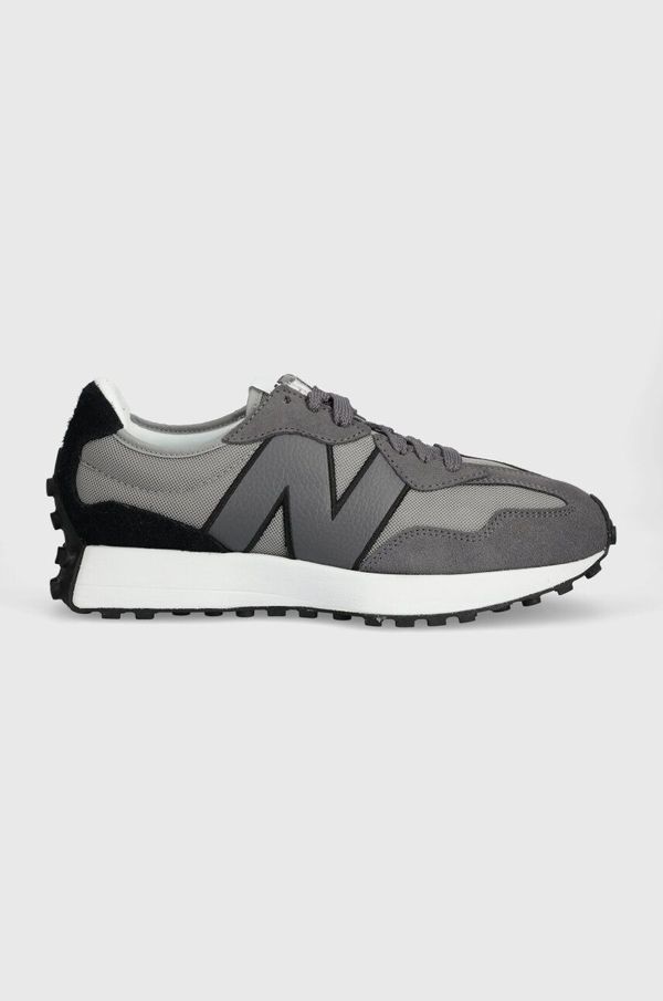 New Balance Superge New Balance 327 siva barva, U327MD