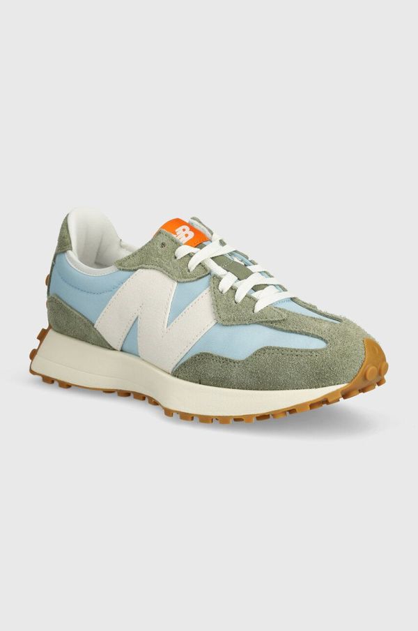 New Balance Superge New Balance 327 zelena barva, U327SC