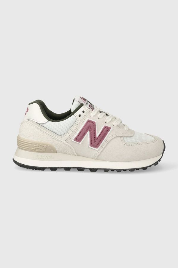 New Balance Superge New Balance 574 bež barva