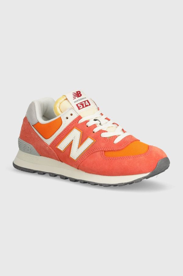 New Balance Superge New Balance 574 oranžna barva, U574RCB