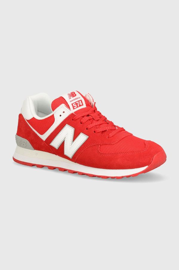 New Balance Superge New Balance 574 rdeča barva, U574GEE