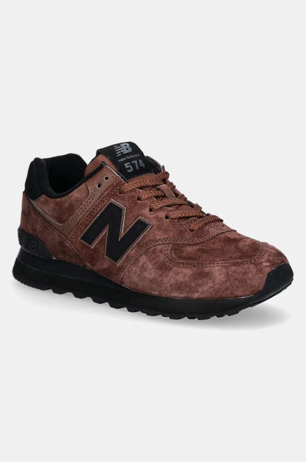 New Balance Superge New Balance 574 rjava barva, U574LEB