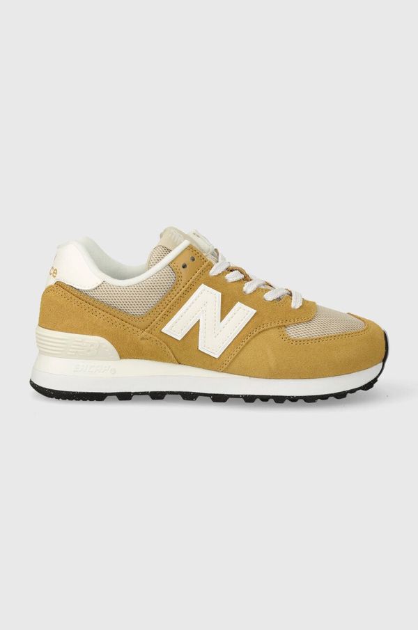 New Balance Superge New Balance 574 rjava barva, U574PBE