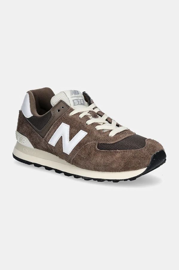 New Balance Superge New Balance 574 rjava barva, U574RBI