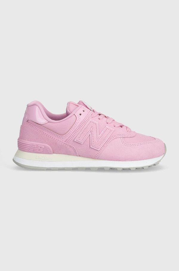 New Balance Superge New Balance 574 roza barva, WL5742BB