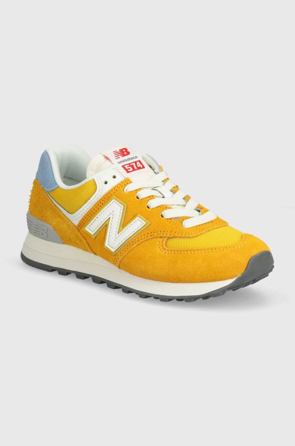 New Balance Superge New Balance 574 rumena barva, WL574YJ2