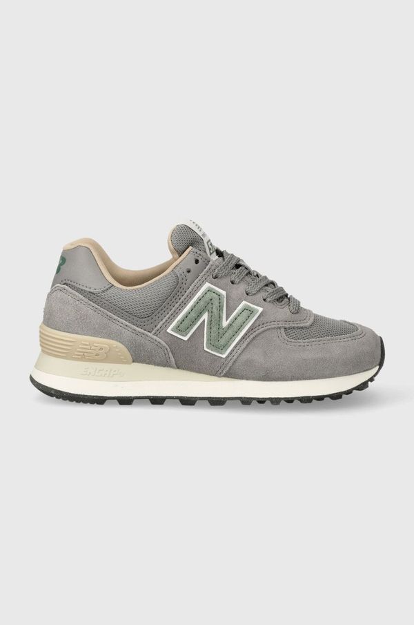 New Balance Superge New Balance 574 siva barva