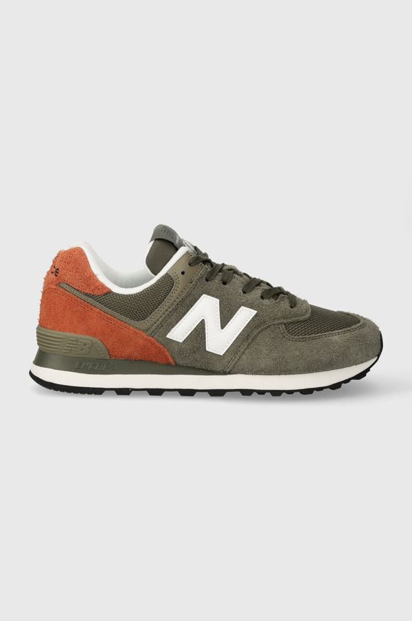 New Balance Superge New Balance 574 siva barva, U574AGG