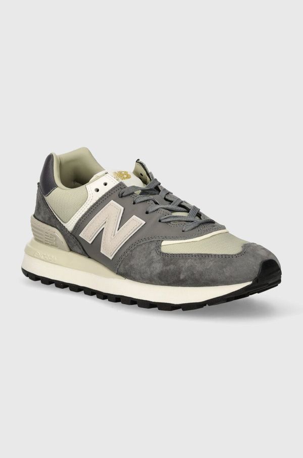 New Balance Superge New Balance 574 siva barva, U574LGGD