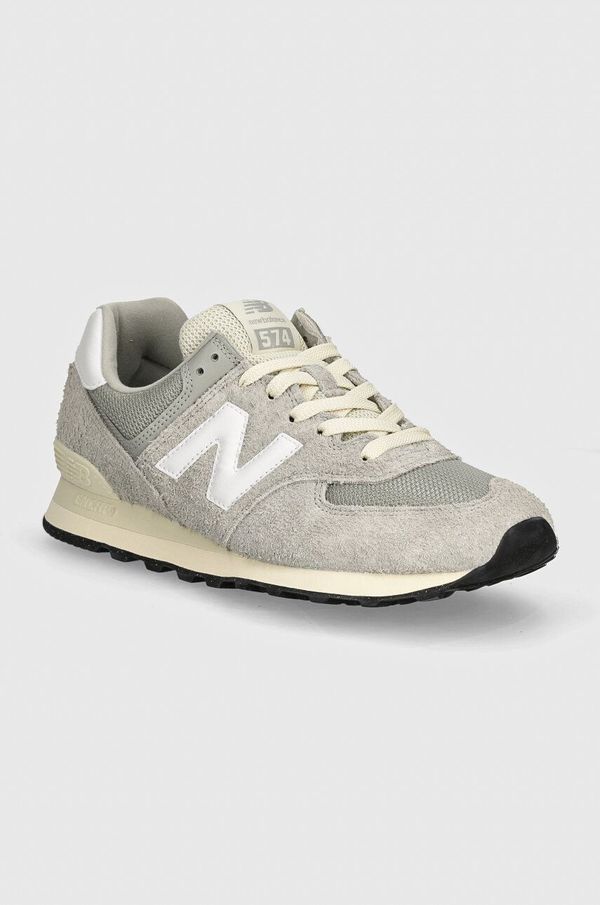 New Balance Superge New Balance 574 siva barva, U574RBL