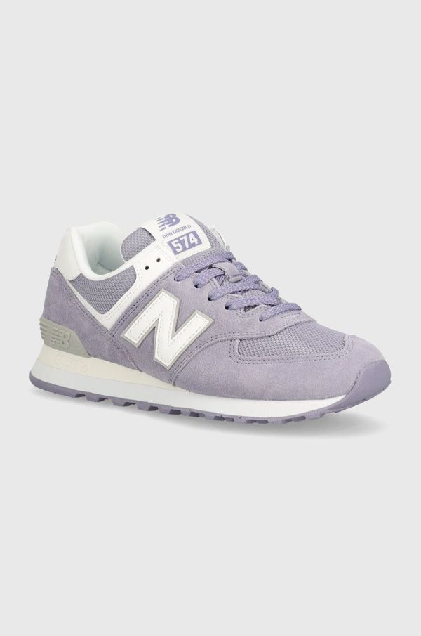 New Balance Superge New Balance 574 vijolična barva, U574RWE