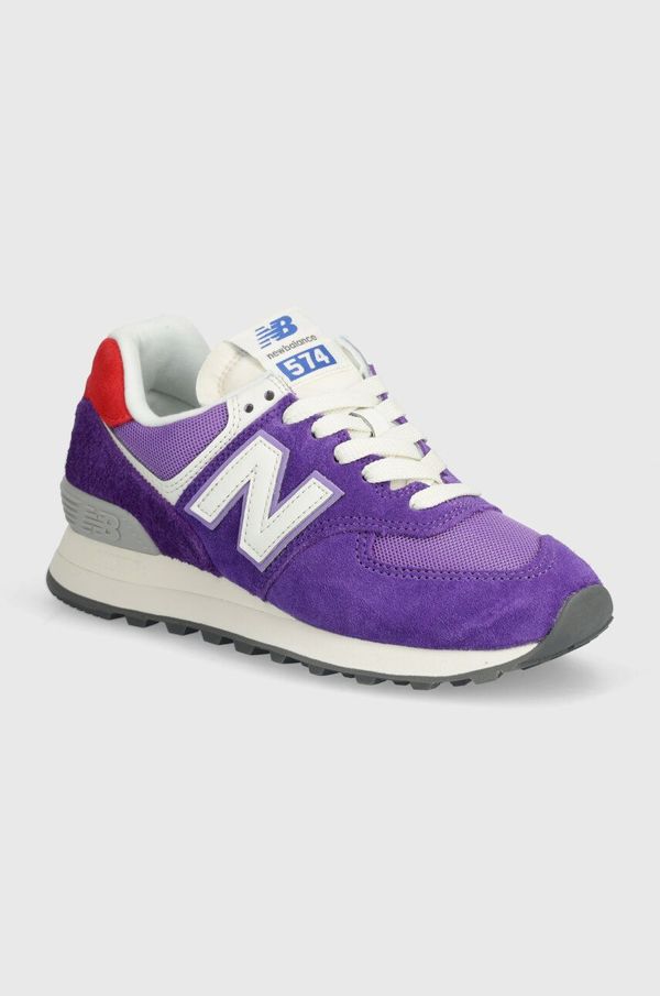 New Balance Superge New Balance 574 vijolična barva, WL574YE2