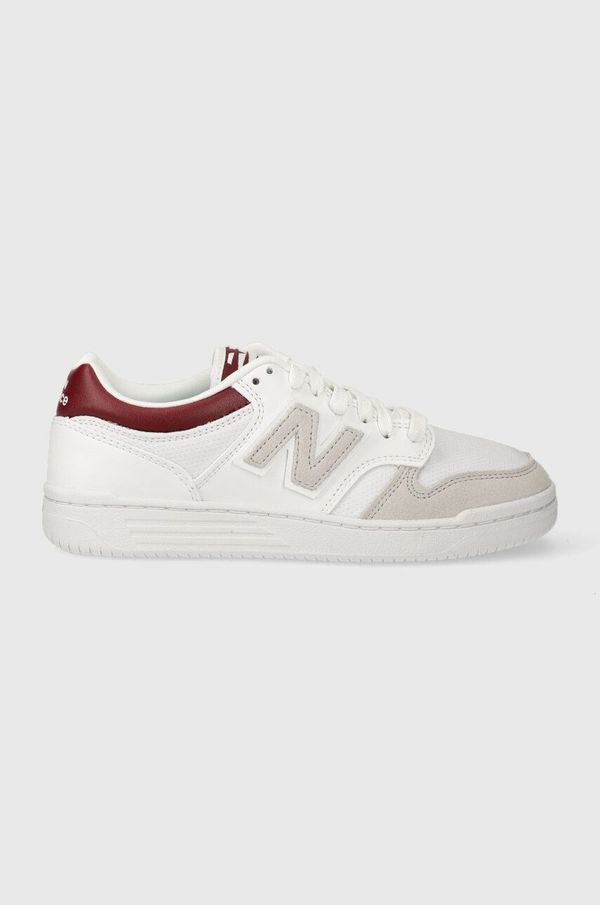 New Balance Superge New Balance BB480LKB bela barva