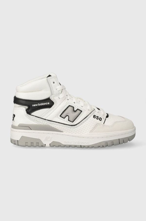 New Balance Superge New Balance BB650RWH bela barva