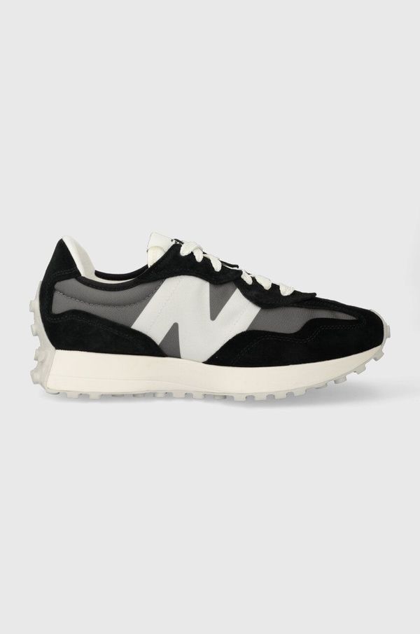 New Balance Superge New Balance U327WEM črna barva