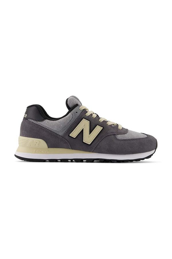 New Balance Superge New Balance U574LGG siva barva, U574LGG