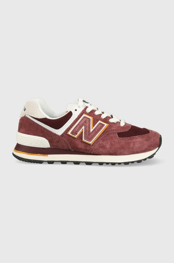 New Balance Superge New Balance U574MO2 bordo barva