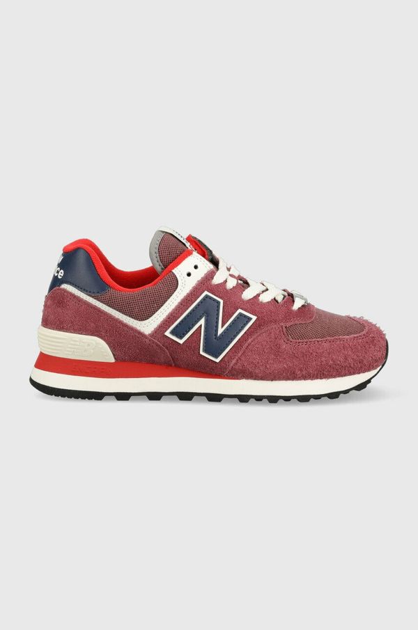 New Balance Superge New Balance U574RX2 bordo barva