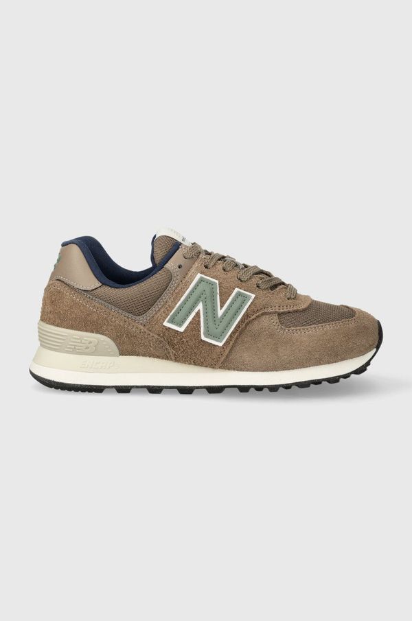 New Balance Superge New Balance U574SBB rjava barva