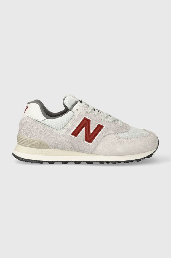 New Balance Superge New Balance U574SOR siva barva