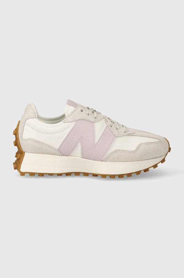 New Balance Superge New Balance WS327OR bela barva