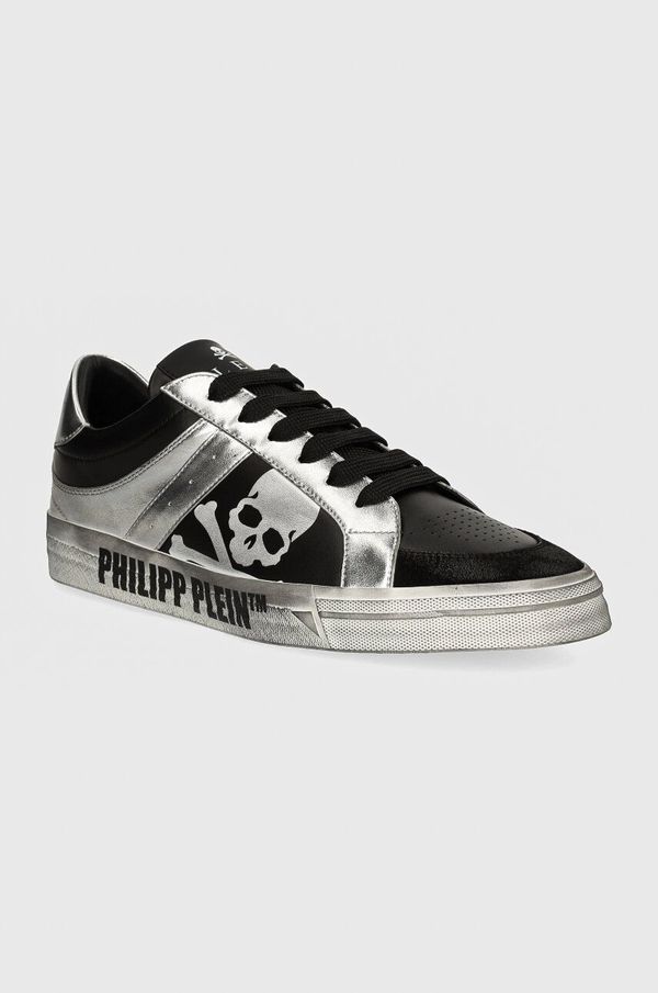 Philipp Plein Superge Philipp Plein Lo-Top Retrokickz črna barva, USC0633 PLE005N 0270