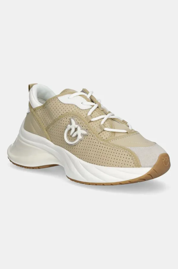 Pinko Superge Pinko Ariel ženske, bež barva, SS0065 T030 K26