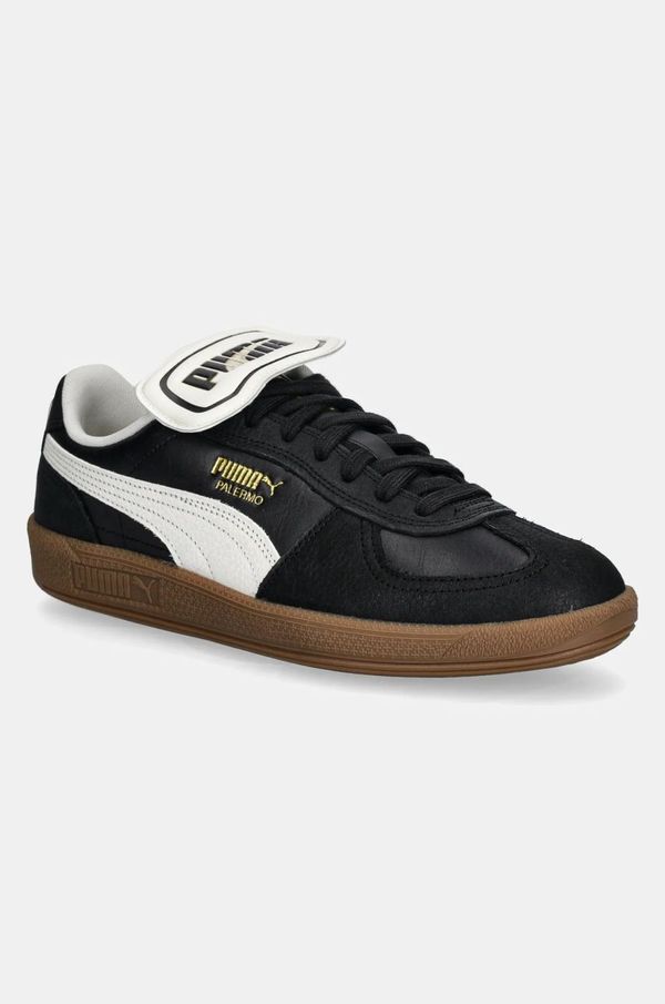 Puma Superge Puma Palermo Premium črna barva, 401744