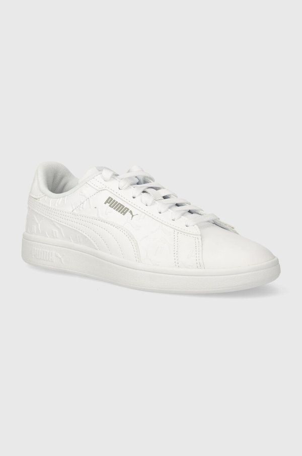 Puma Superge Puma Puma Smash 3.0 Superlogo bela barva, 395090