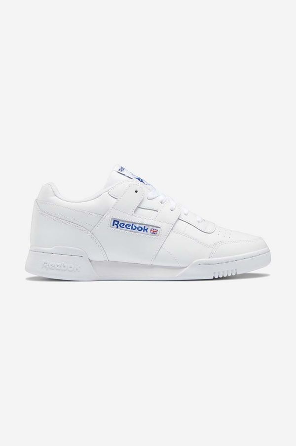 Reebok Classic Superge Reebok Classic Workout Plus bela barva